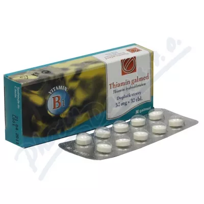 Thiamin tbl.30x50mg Galmed