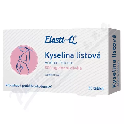 Elasti-Q Kwas foliowy 800 tbl.30