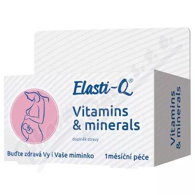 Elasti-Q Witaminy i minerały z tbl.30 po uwalnianiu