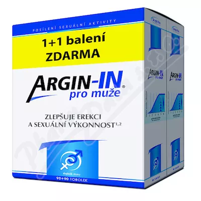 Argin-IN dla mężczyzn tob.90 + Argin-IN tob.90 gratis