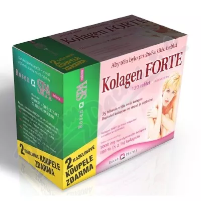 ROSENPHARMA Rosen Collagen KOMPLEX tbl.120+kąpiel perełkowa