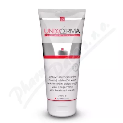 UNIXDERMA Zinkový ošetřující krém 200ml