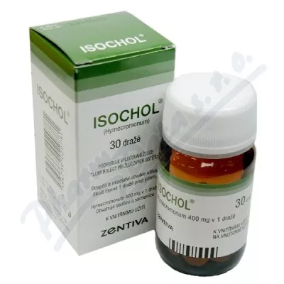 Isochol drg.30x400mg (fiolka)