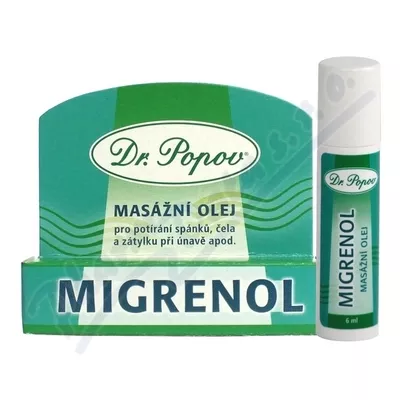 Dr.Popov Migrenol olejek do masażu roll-on 6ml