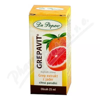 Dr.Popov Drops Grepavit ekstrakt z pestek grejpfruta 25ml