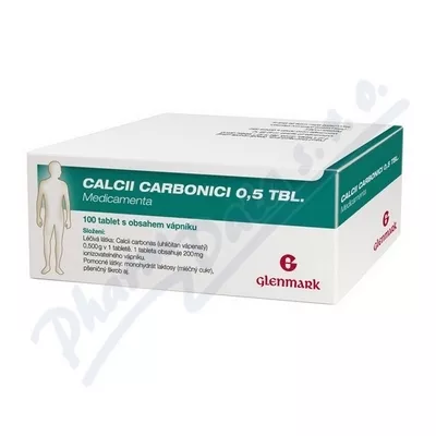 CALCII CARBONICI 0,5 TBL. MEDICAMENTA