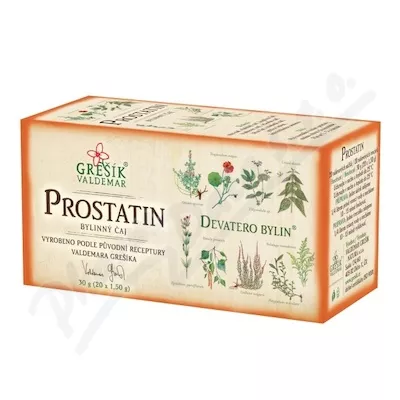 Grešík Nine herbs Prostatin tea n.s.20x1,5g