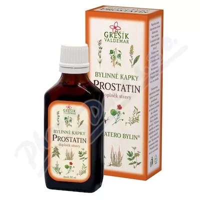 Gregory krople Prostatin 50 ml Dziewięć ziół