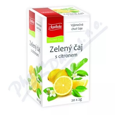 Apotheke Zielona herbata z cytryną 20x2g