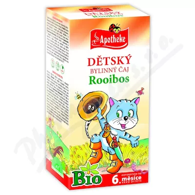 Apotheke Herbata dla dzieci BIO rooibos do regularnego picia 20x1,5g