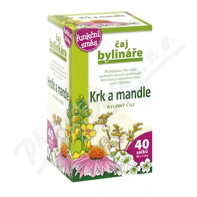 MEDIATE Tea Herbalists Szyja i migdały 40 x 1,6 g