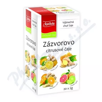 Apotheke Herbata imbirowo-cytrusowa 4w1 20x2g