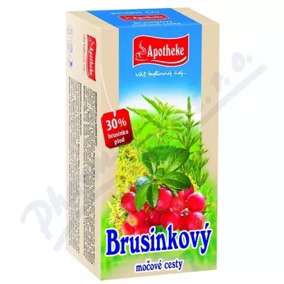 Apotheke Herbata żurawinowa w torebkach 20x1,5g