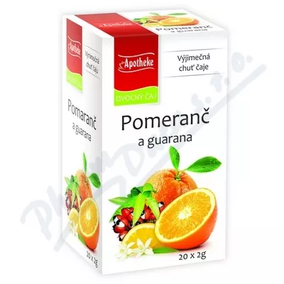 Apotheke Herbata z pomarańczą i guaraną 20x2g