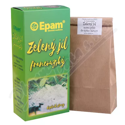 Zelený jíl sypký 170g Zentrichova apatyka-Parma