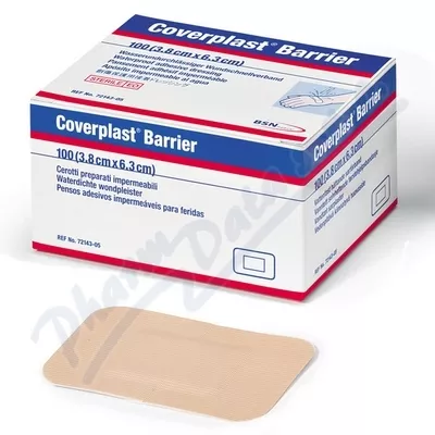 Coverplast Barrier 6.3x3.8cm 100szt wodoodporny hyp.filling