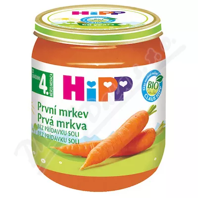 HiPP First carrots BIO 4m 125g