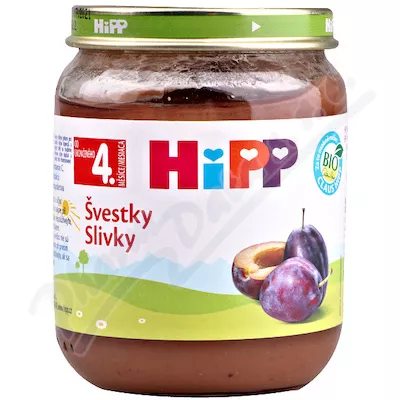 HiPP Śliwki BIO 4m 125g