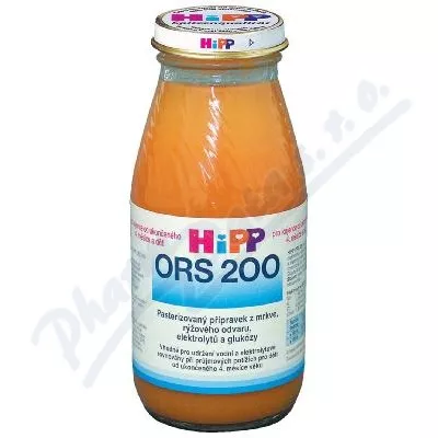 HiPP ORS 200 Odwar z marchwi i ryżu 4m 200ml